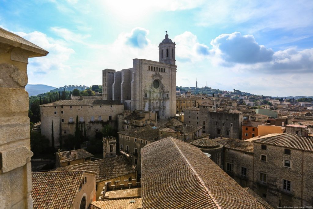 Fotografia aèria de Girona