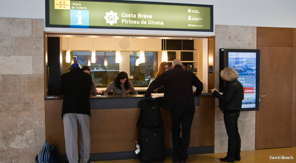 Oficina de turisme de l'aeroport de Girona
