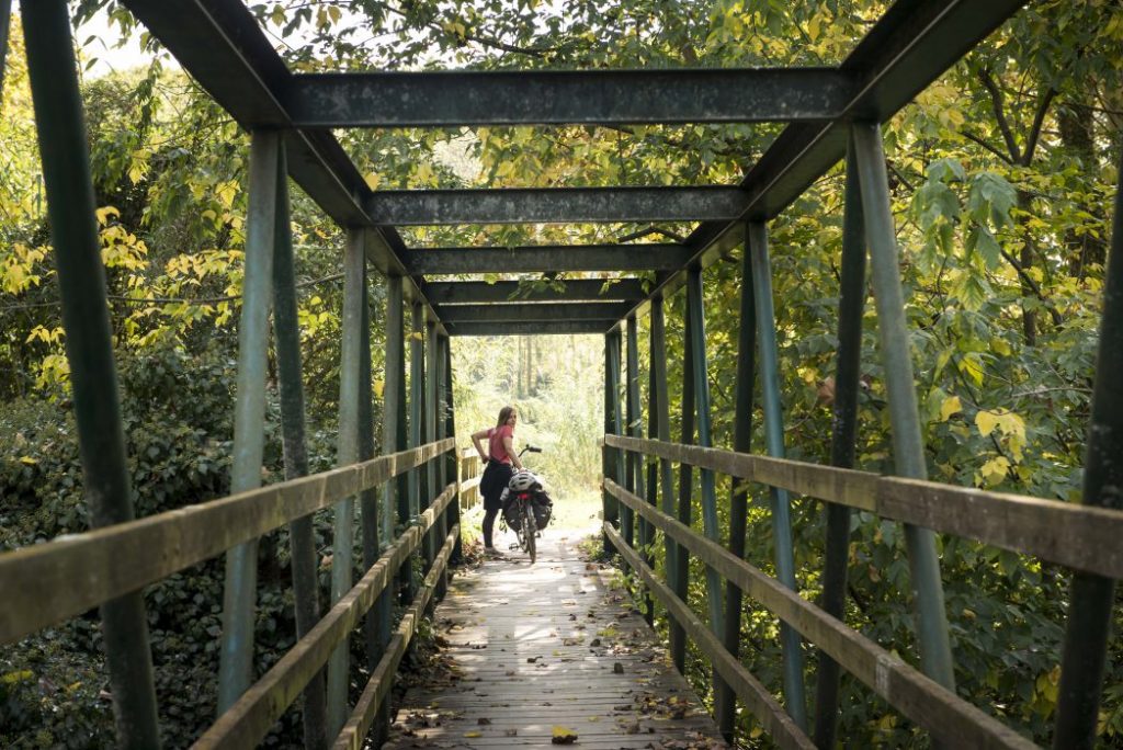 Pont d'un tram de Vies Verdes